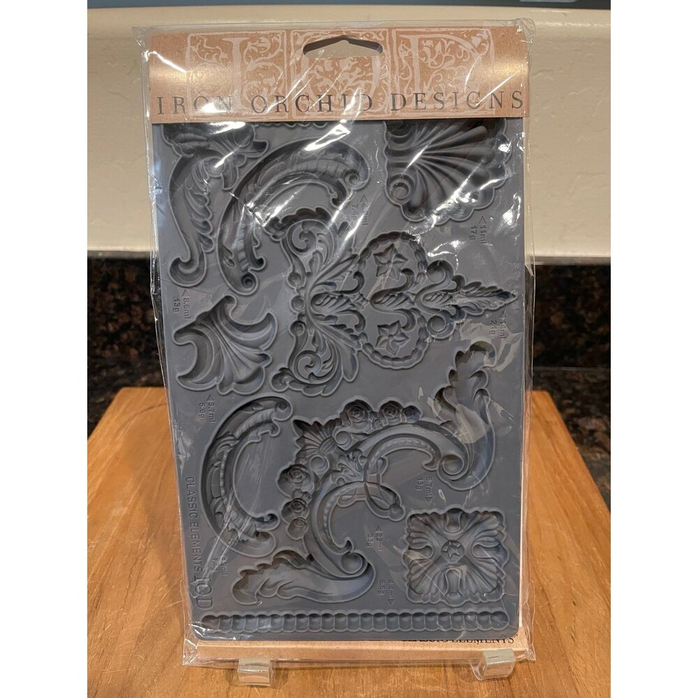 New IOD “Classic Elements” Decor Mould
